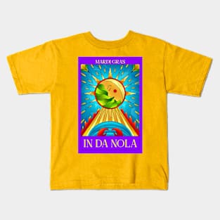 NEW ORLEANS MARDI GRAS IN DA NOLA Kids T-Shirt